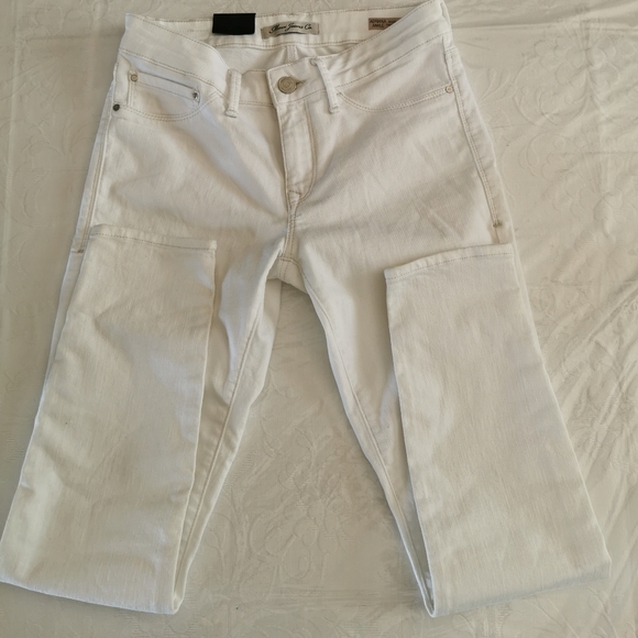Mavi White Ankle Adriana Jeans Size 26 - Picture 3 of 14